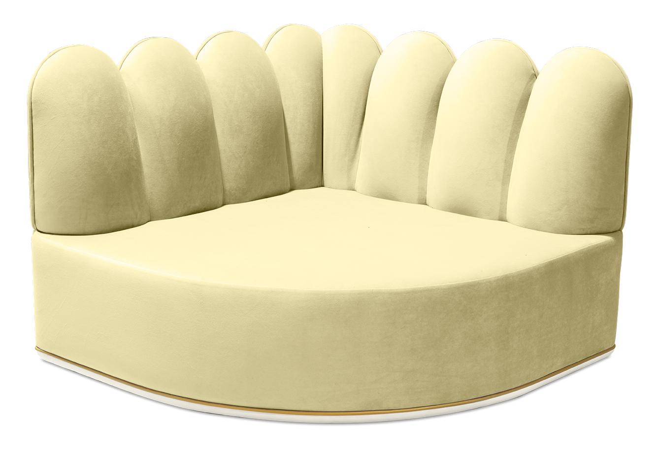 Sofá de canto Fluffy Cloud