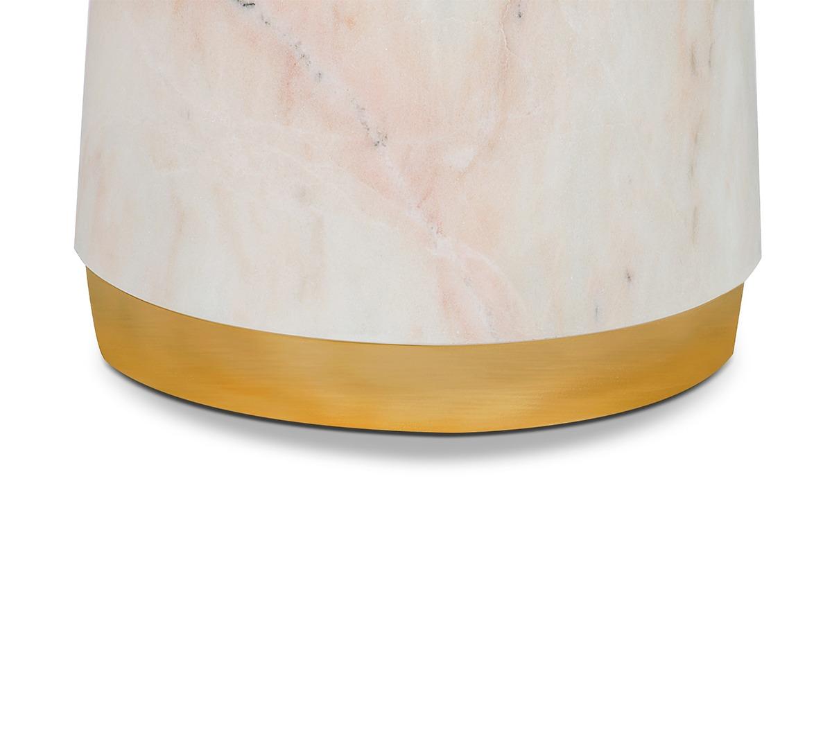 Mesa de Pedestal em Mármore