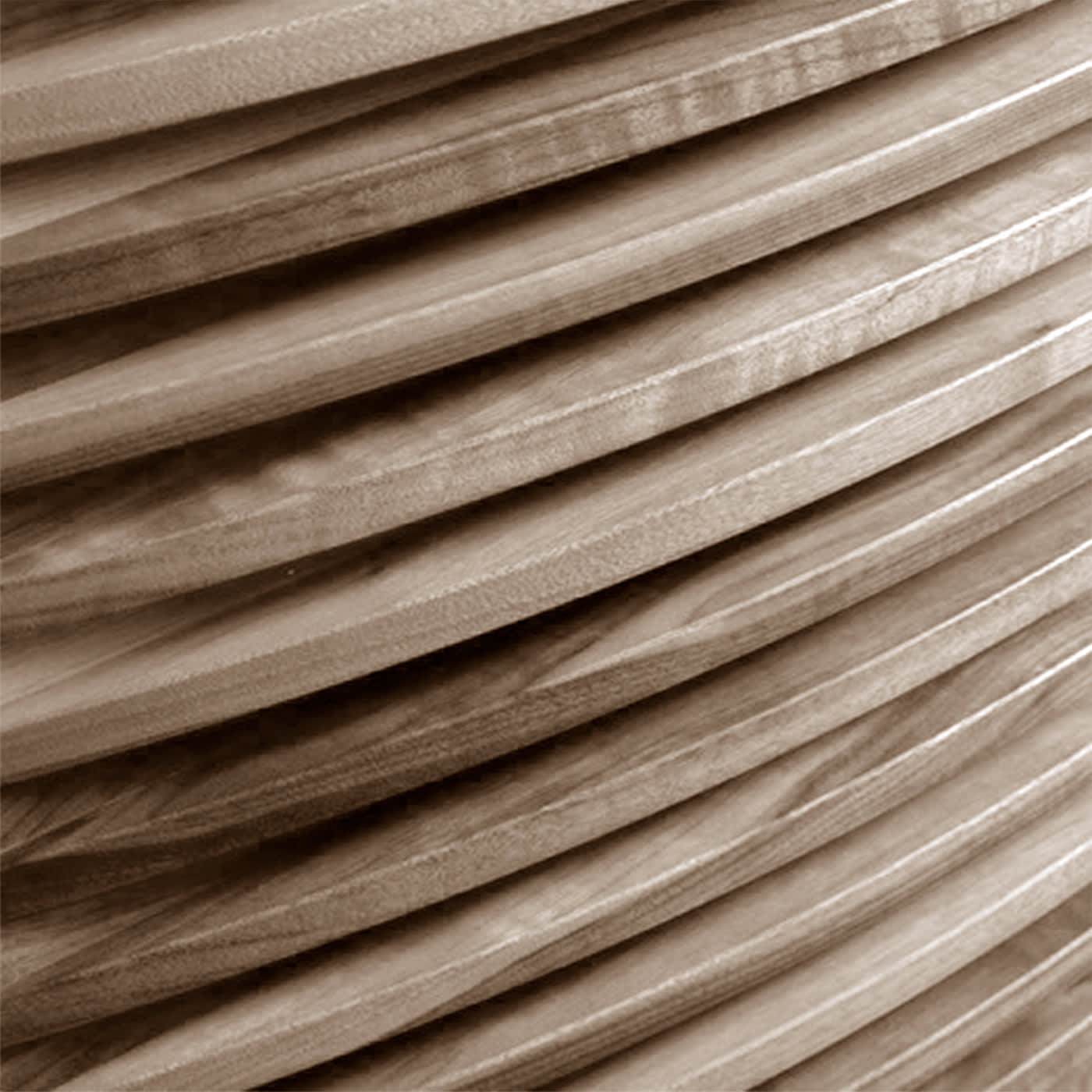 Aparador Onda nogueira maciça cinzenta