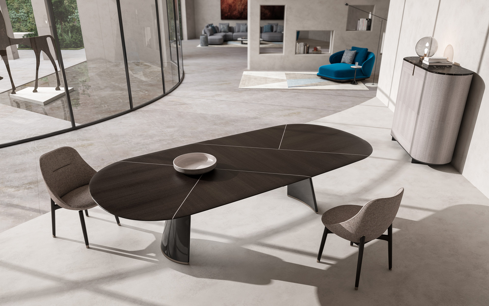 Mesa de Jantar Talos | Dimensões: L 270 cm