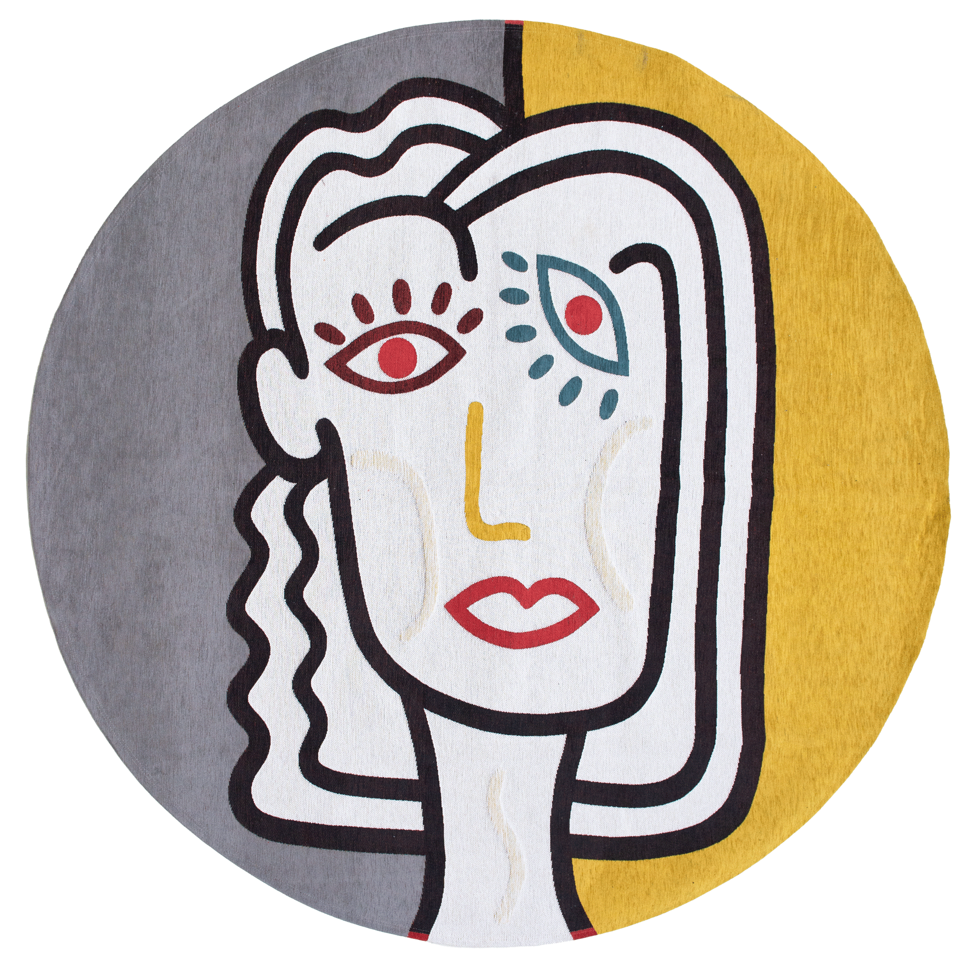 Tapete Dorado 9143 Redondo