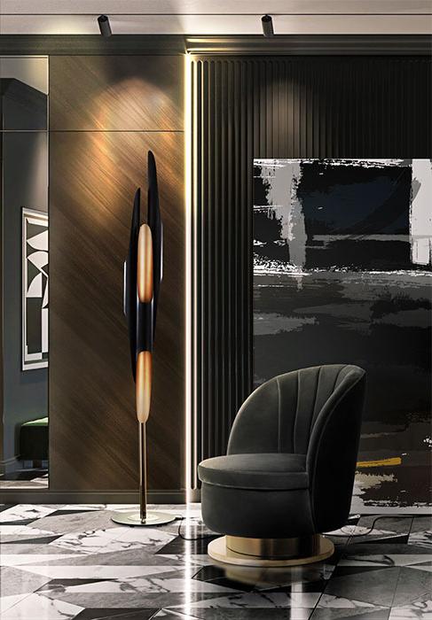 Sofá Individual Roxo Galen