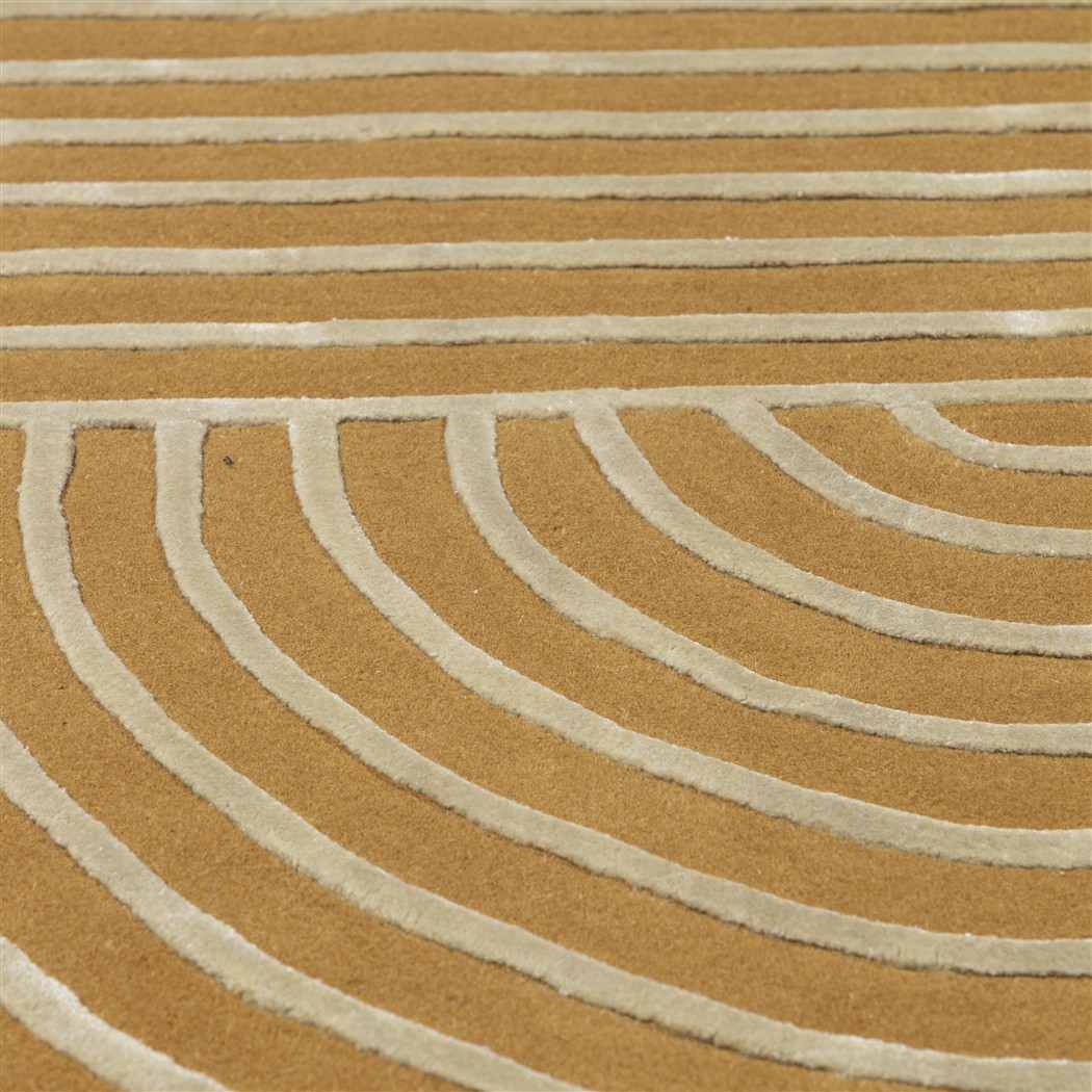 Tapete Stripes Dourado