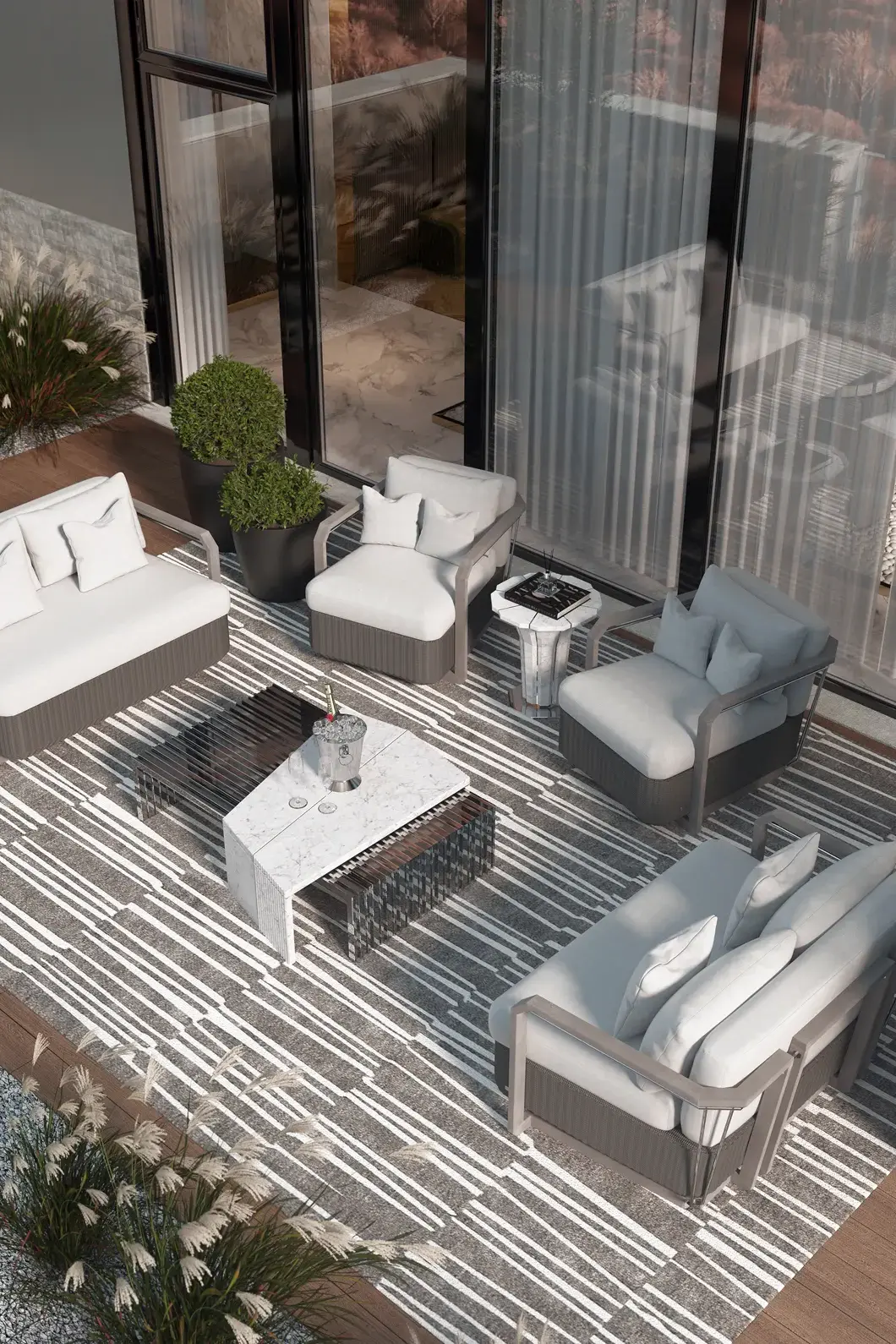 Poltrona Heritage cinzenta - 3