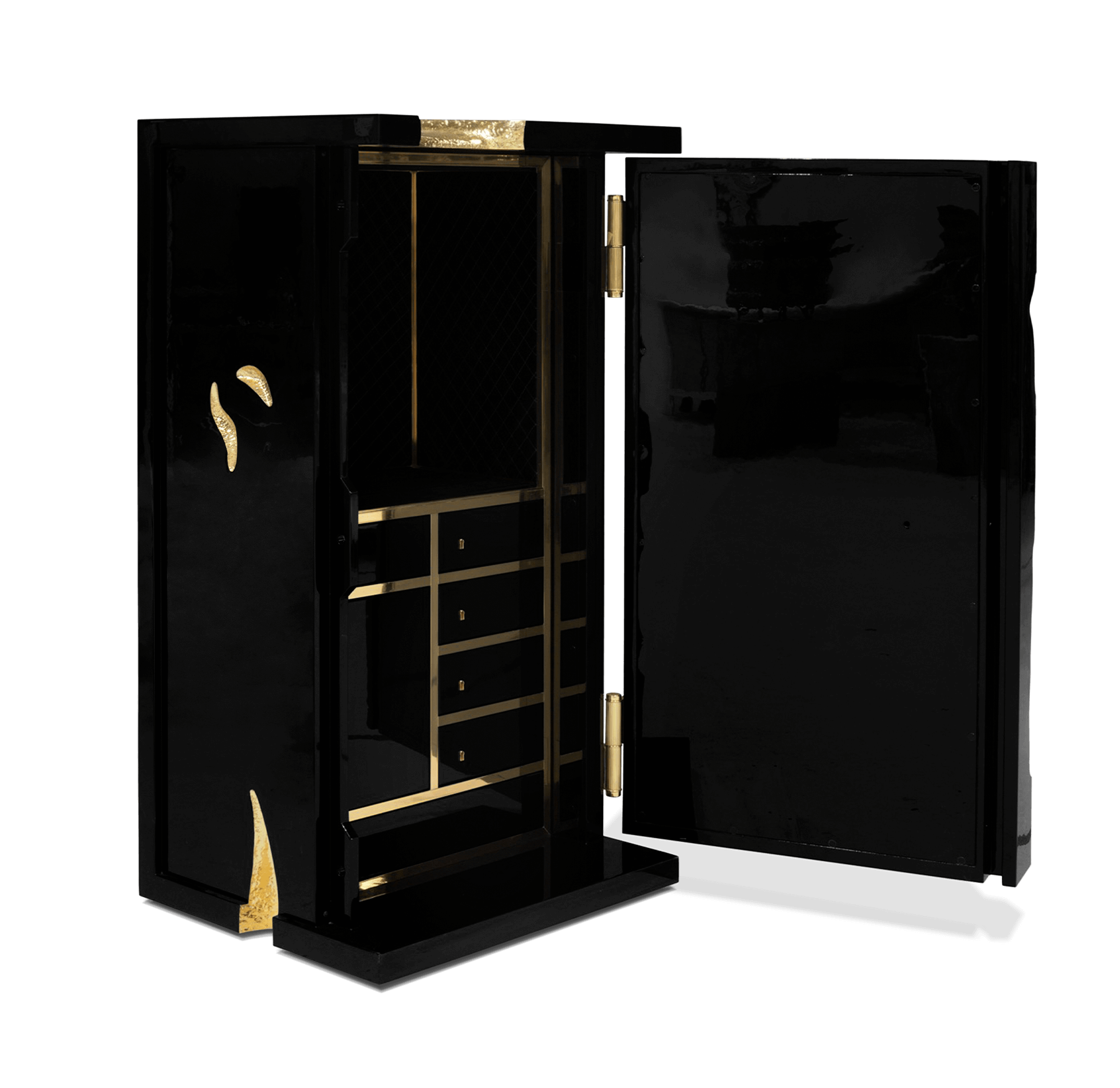 Cofre Elite Preto e Dourado Tycoon