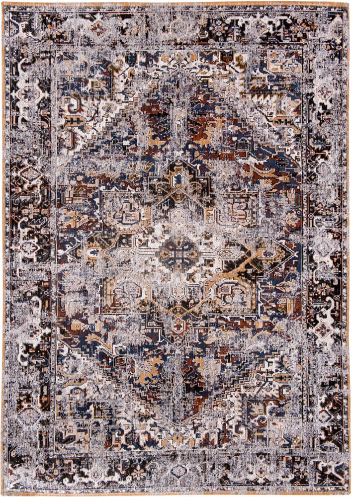 Tapete 8707 Divan Azul | Tamanho: 140 × 200 cm