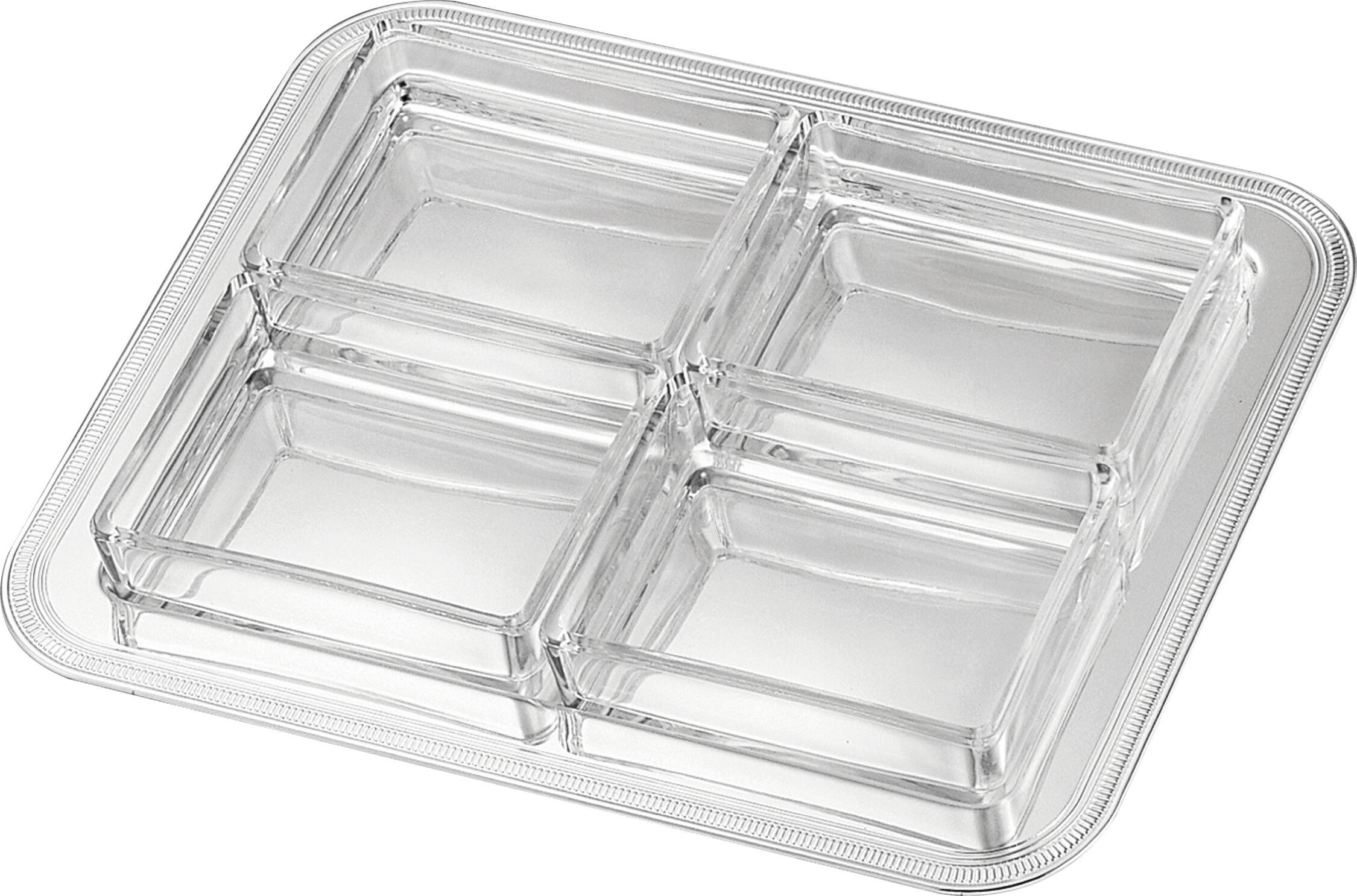 Conjunto Retangular para Aperitivos