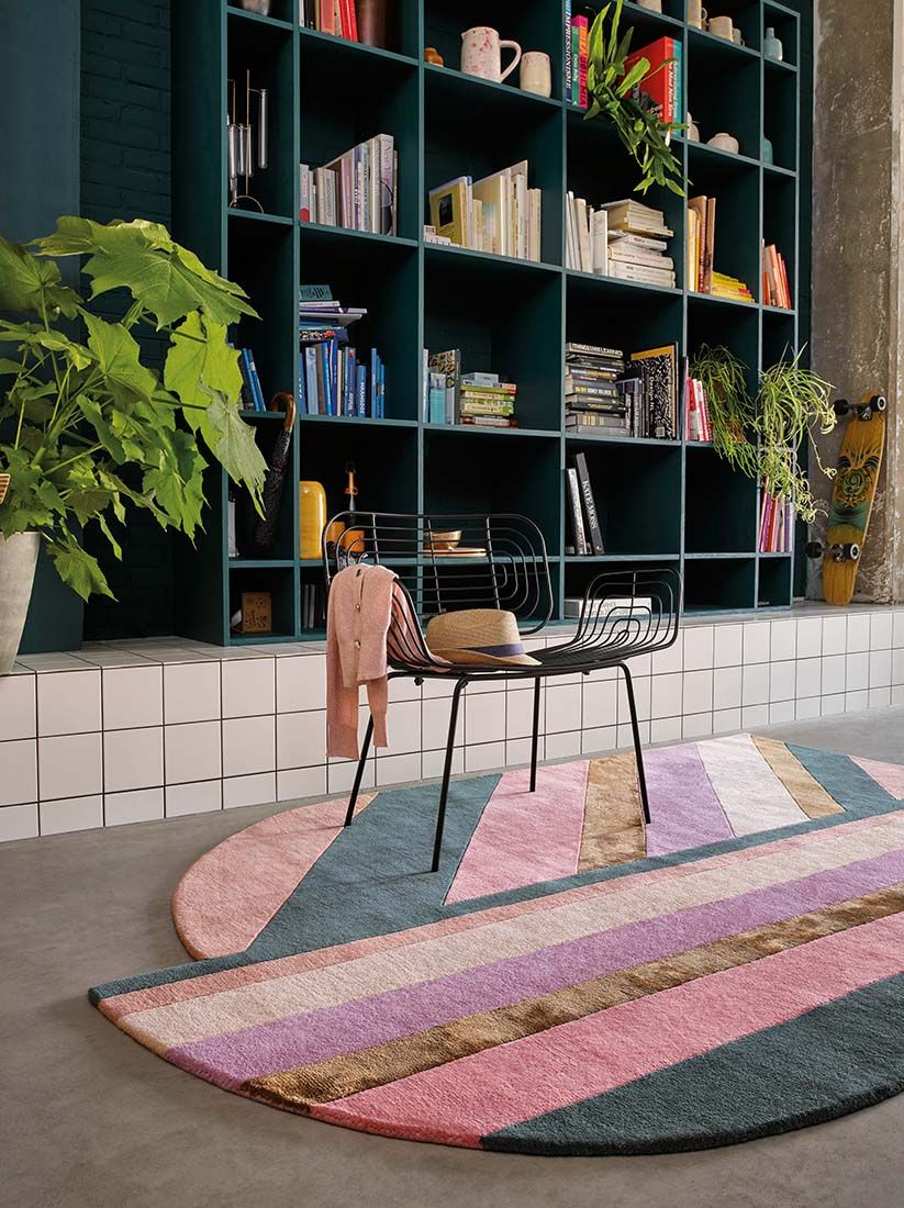 Tapete Jardin Rosa | Tamanho: 250 × 350 cm