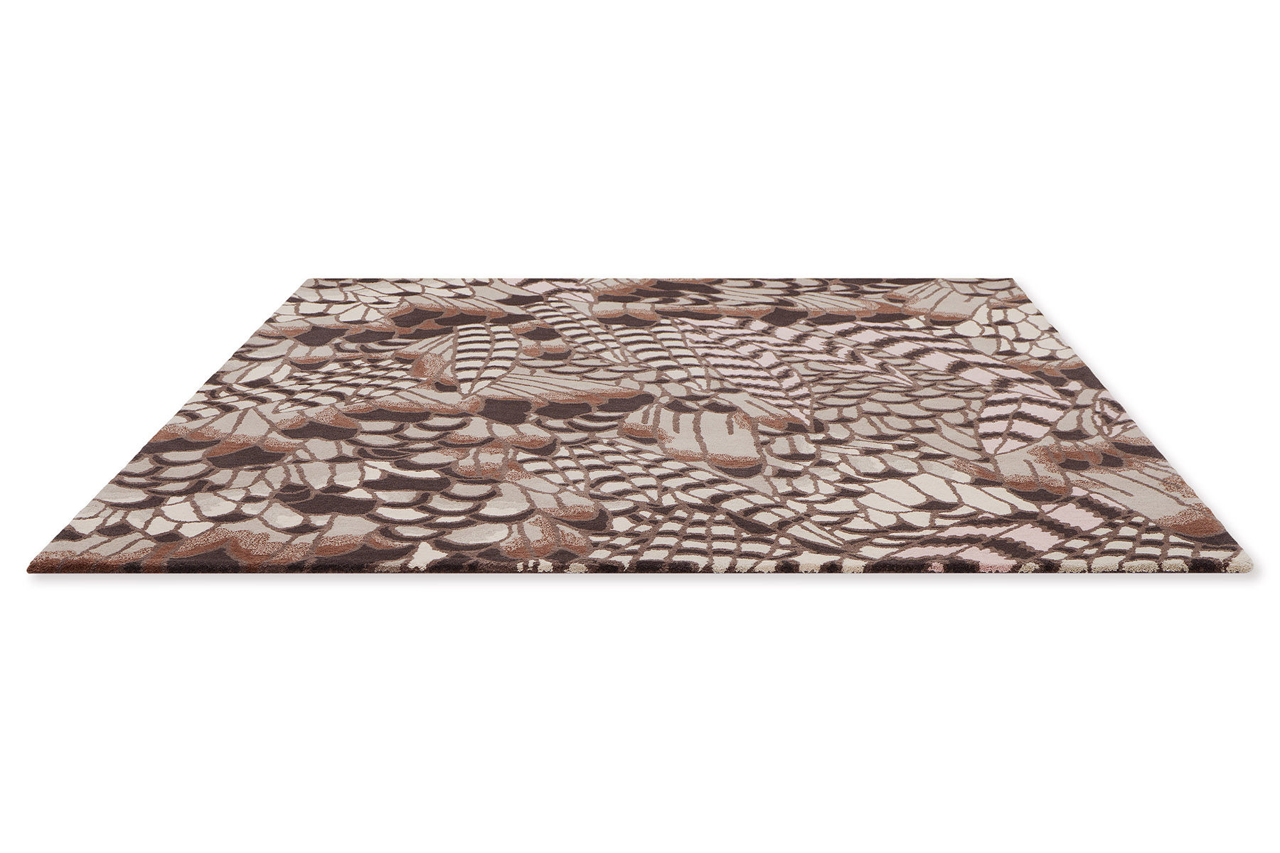 Tapete Feathers Natural | Tamanho: 170 × 240 cm
