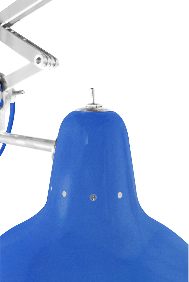 Arandela brilho lunar azul Moonbeam Glow