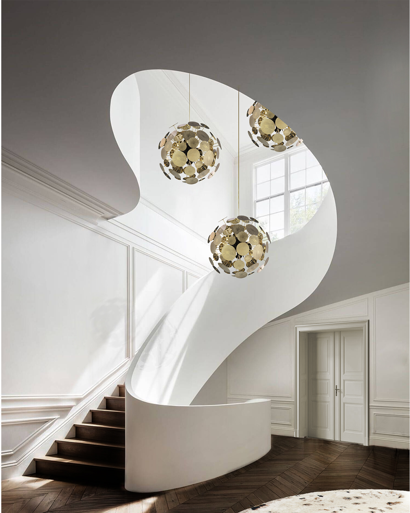 Candeeiro suspenso Gravity