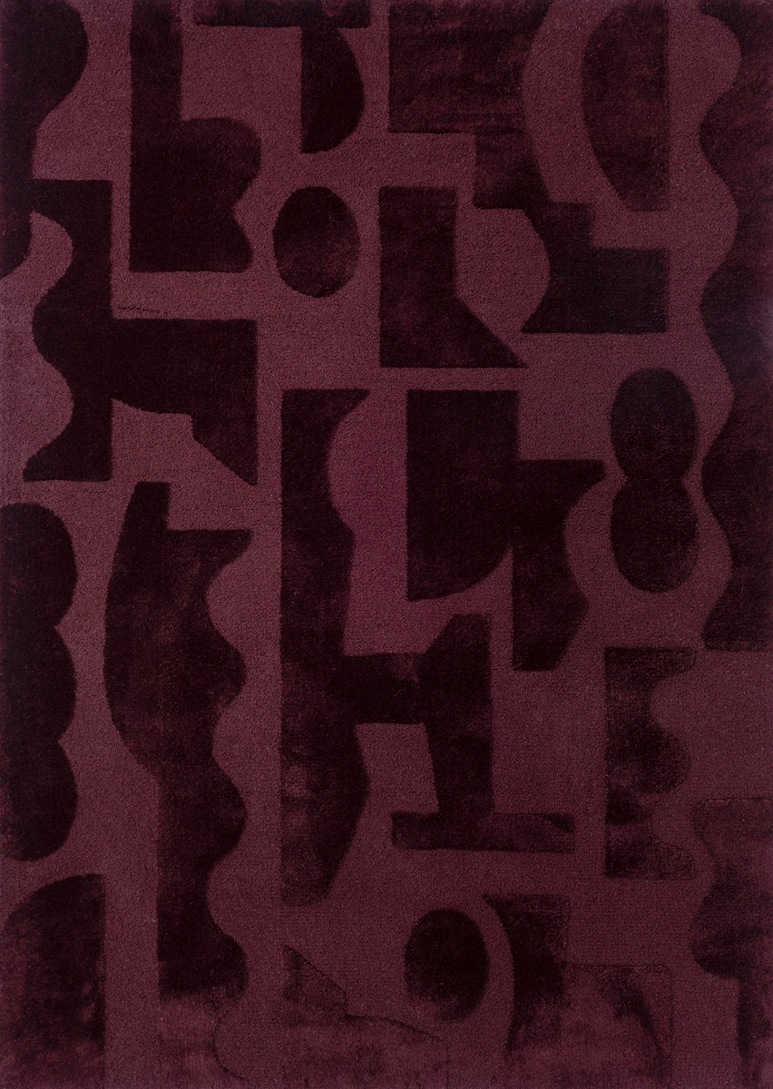 Tapete Mural Modest Bordô | Tamanho: 140 × 200 cm