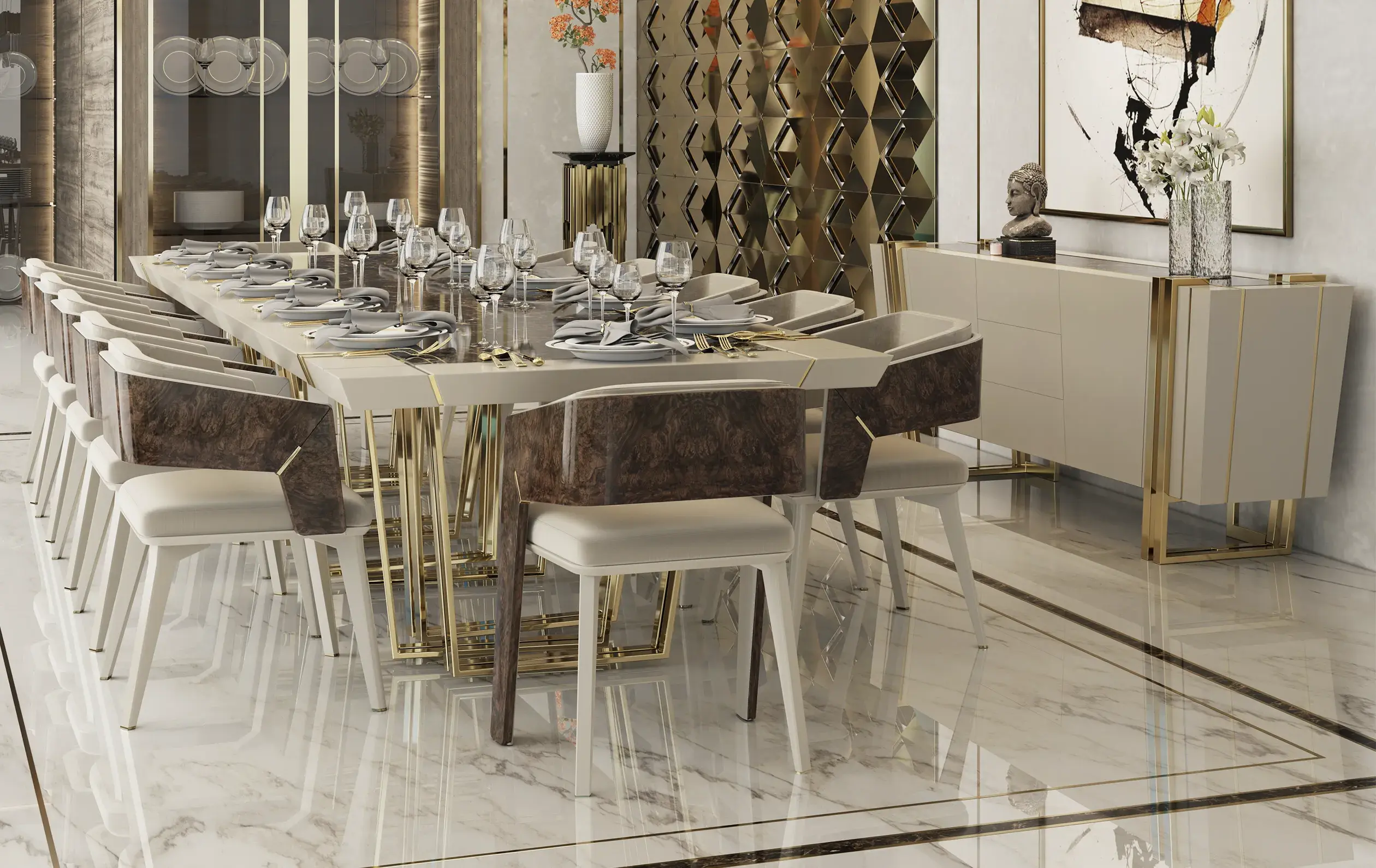 Aparador Ascend bege