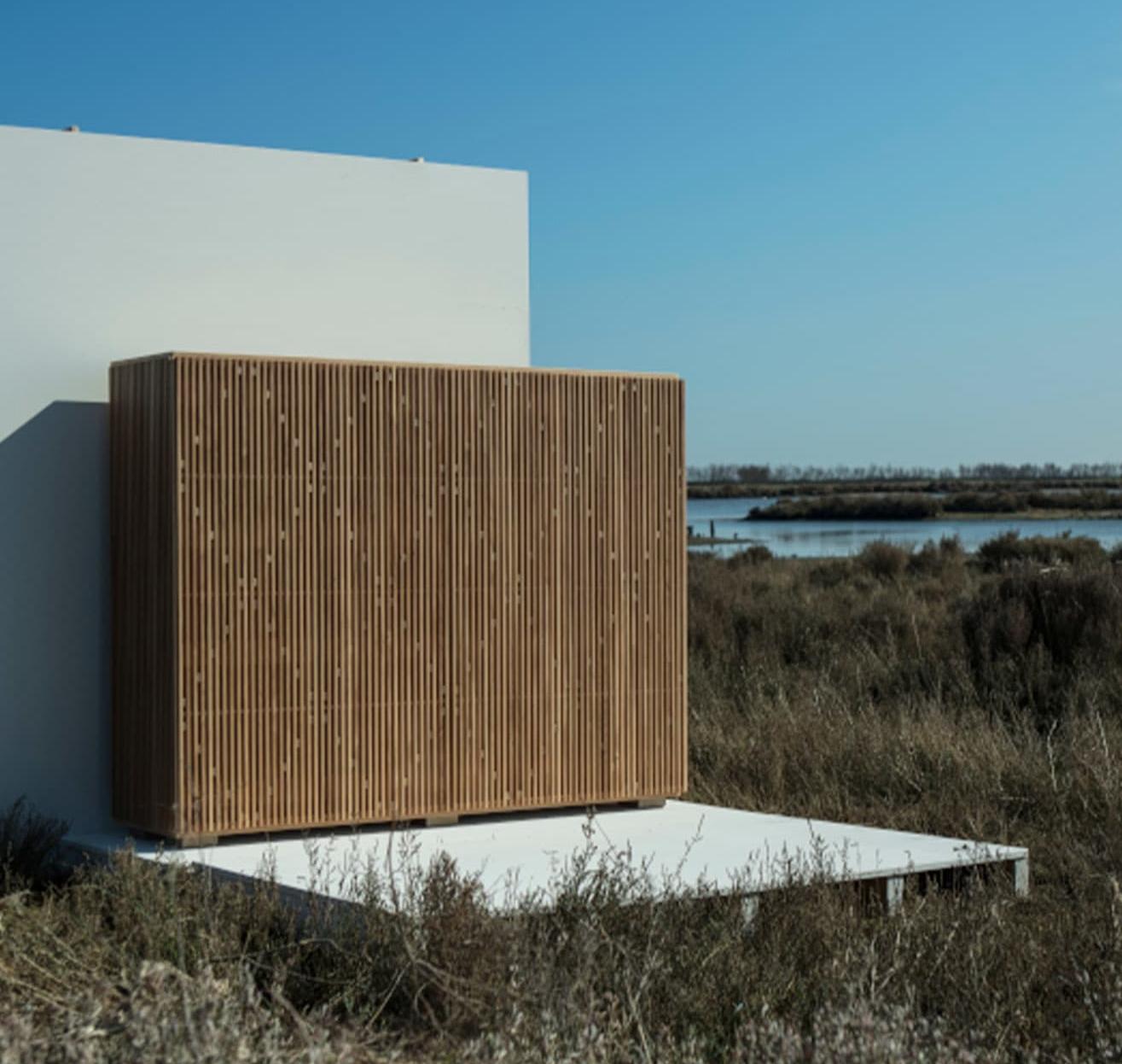 Armário lateral contemporâneo