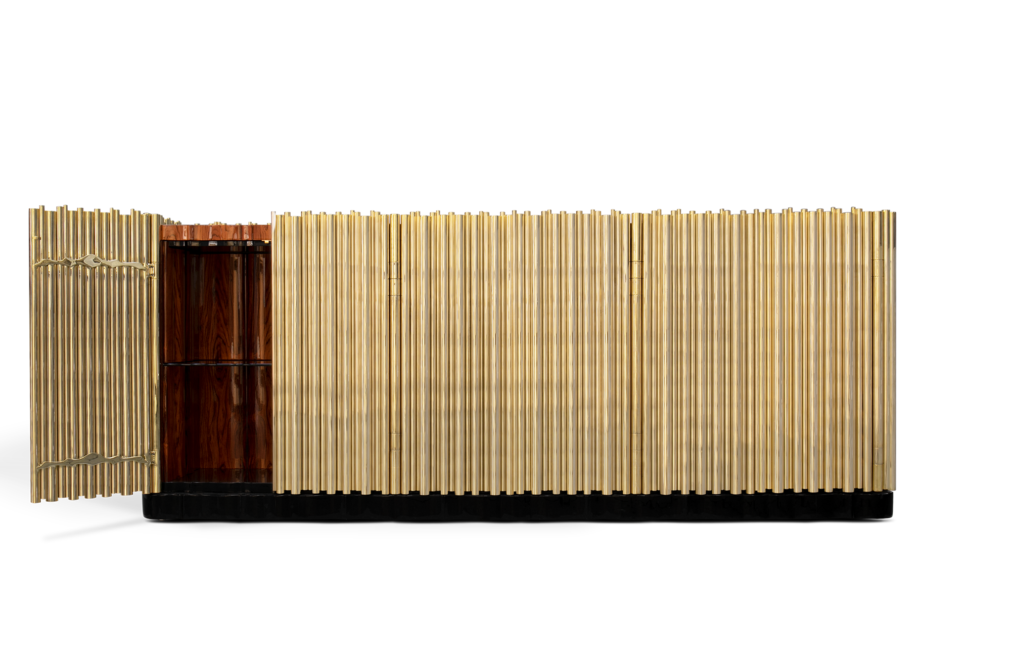 Aparador Harmony dourado premium