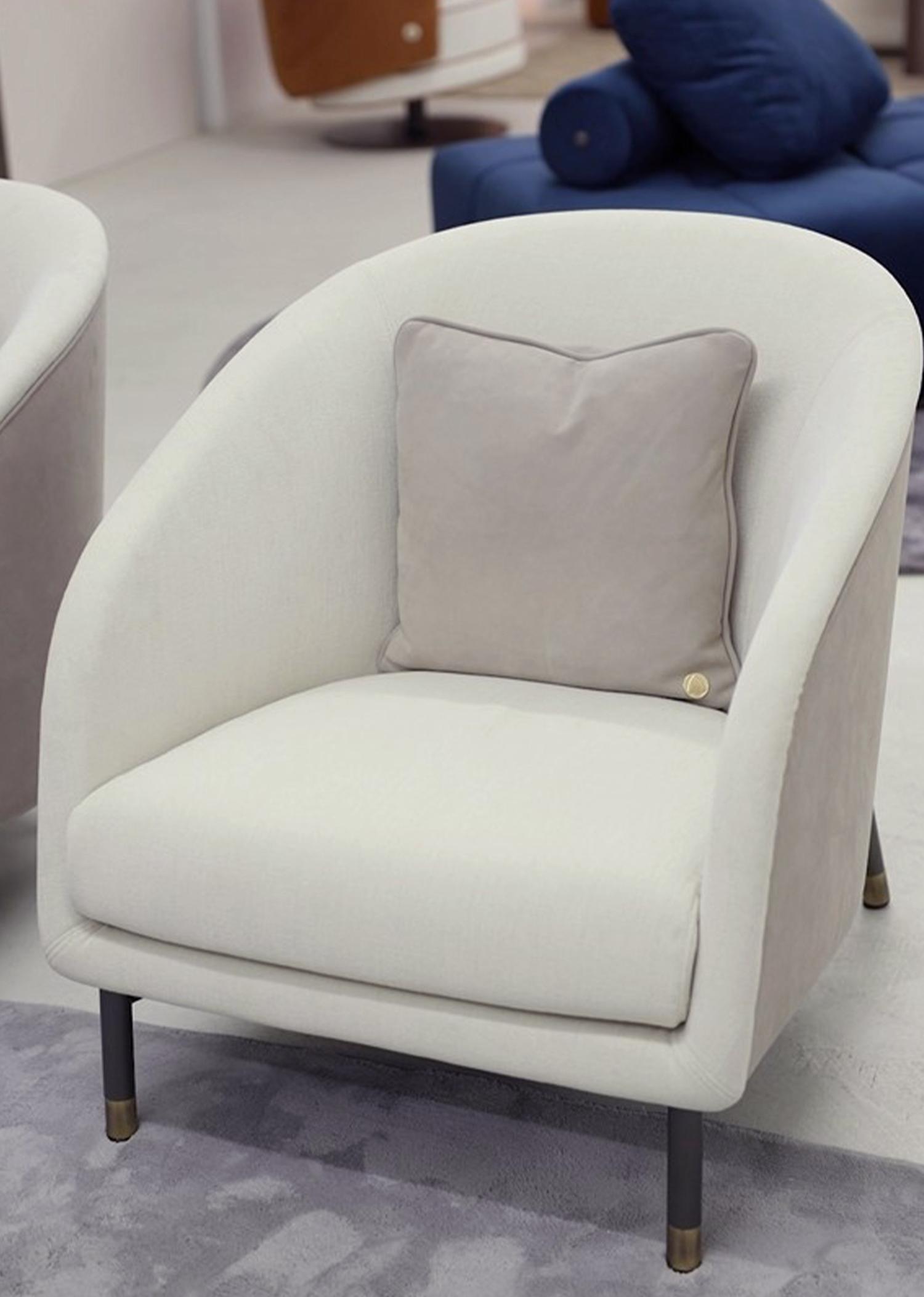 Poltrona Ralph em Bouclé