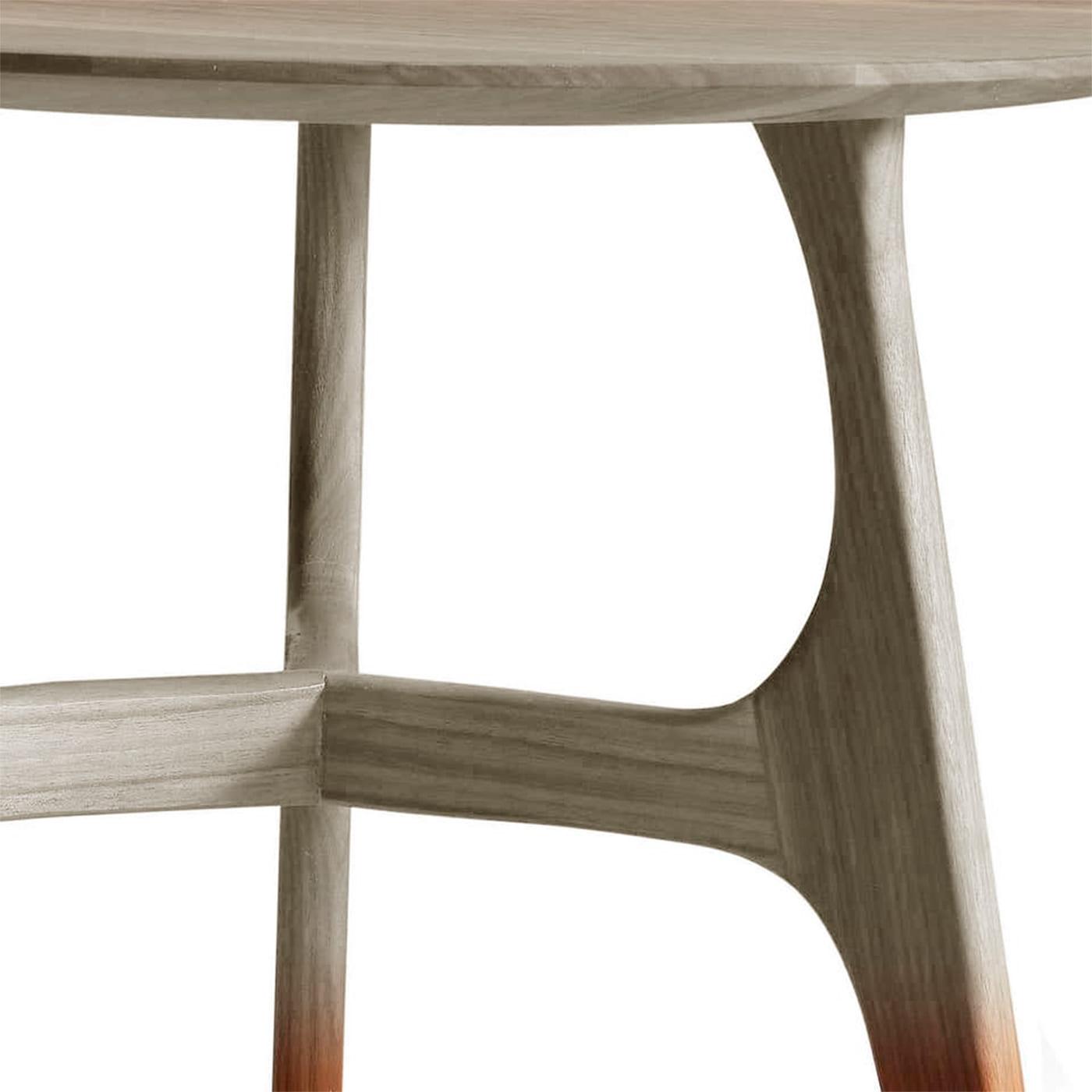 Mesa de Centro Nogueira Maciça Cinzenta Converso