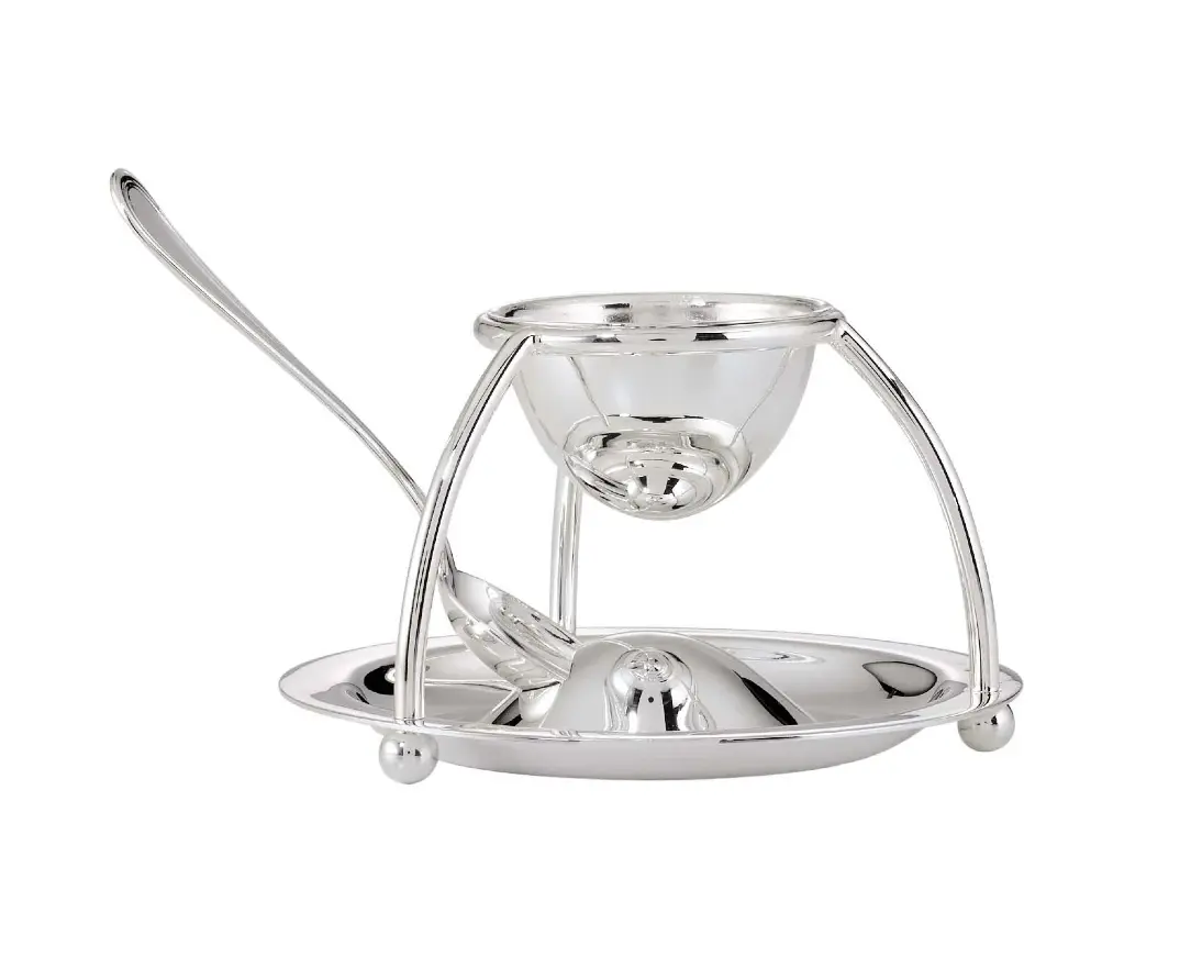 Porta-ovos com colher