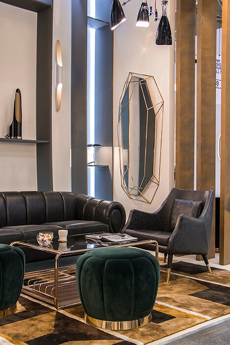 Espelho de parede grande Lustre - 5