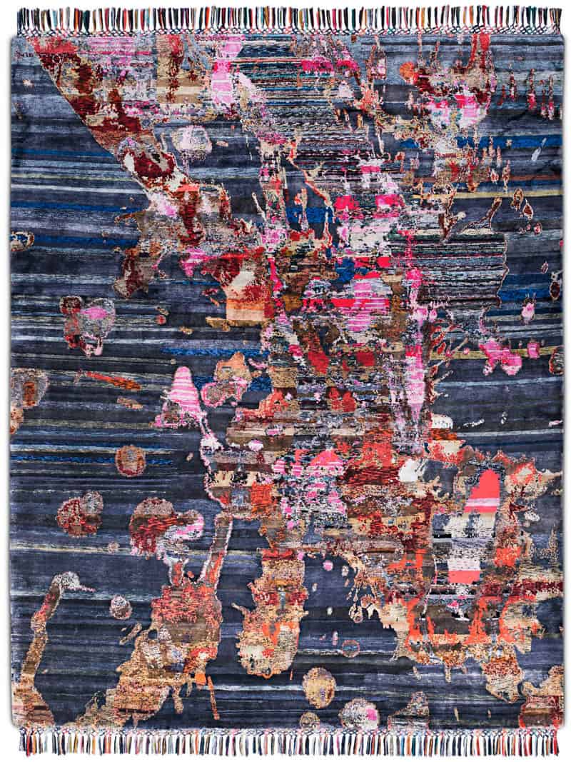 Tapete Eco Feito à Mão Luxury | Tamanho: 140 × 210 cm