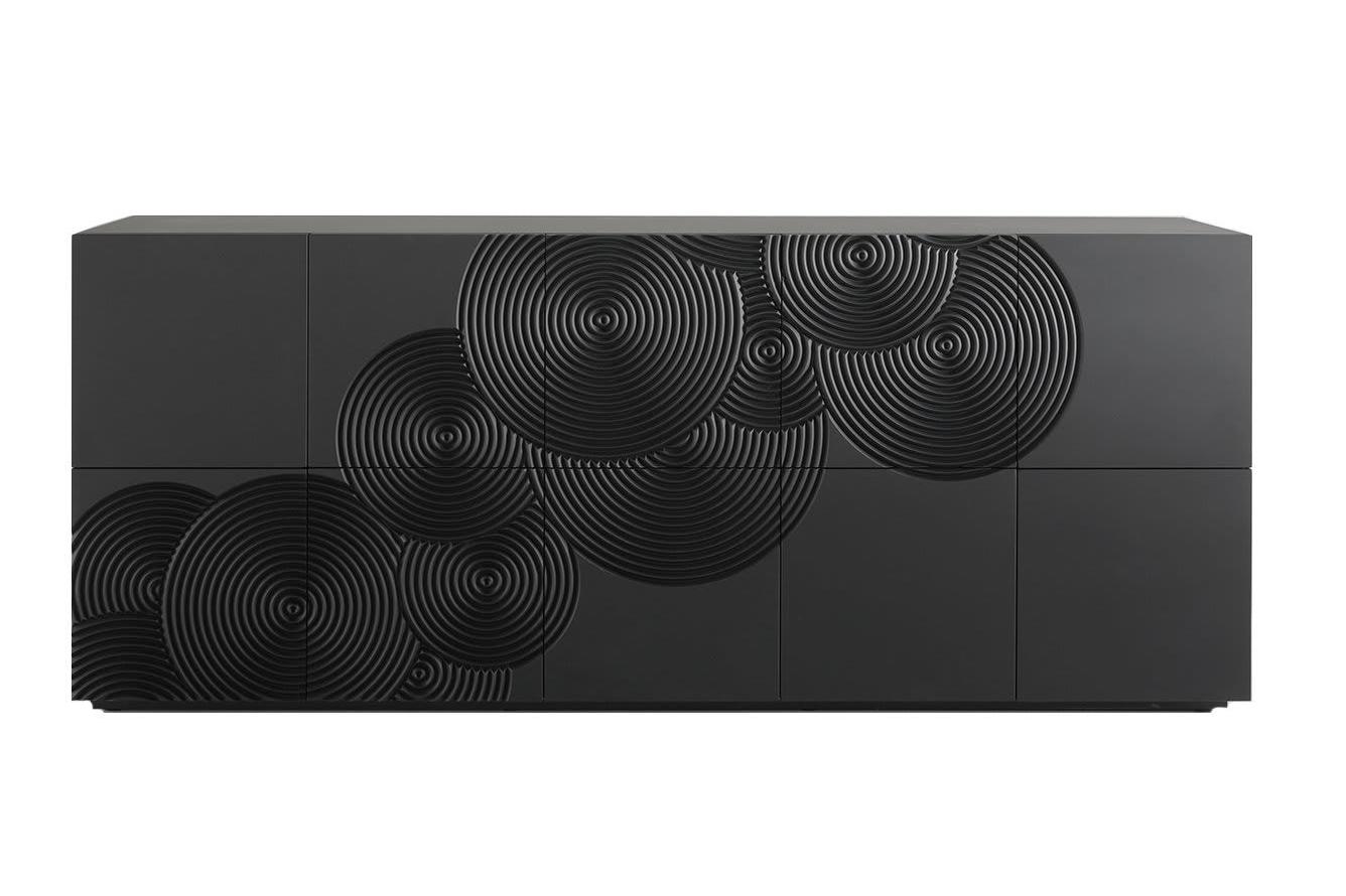 Aparador Preto Contemporâneo