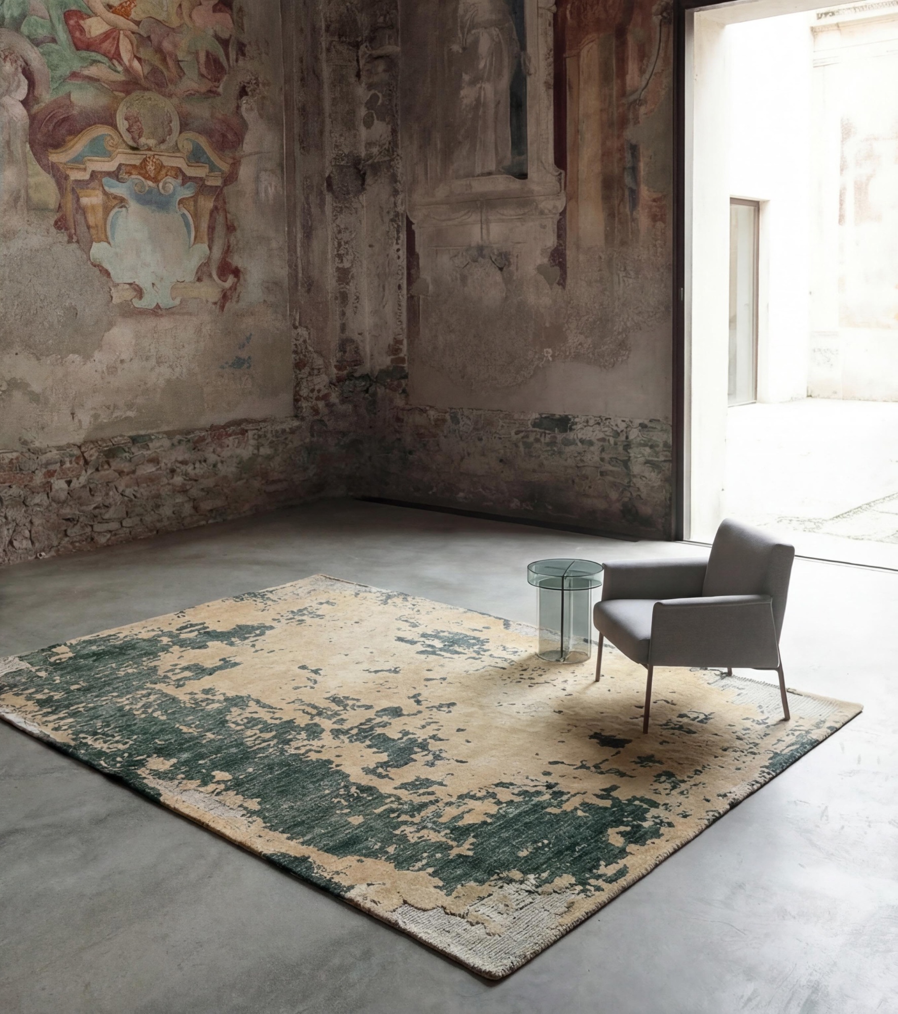 Tapete Moss Weathered Canvas