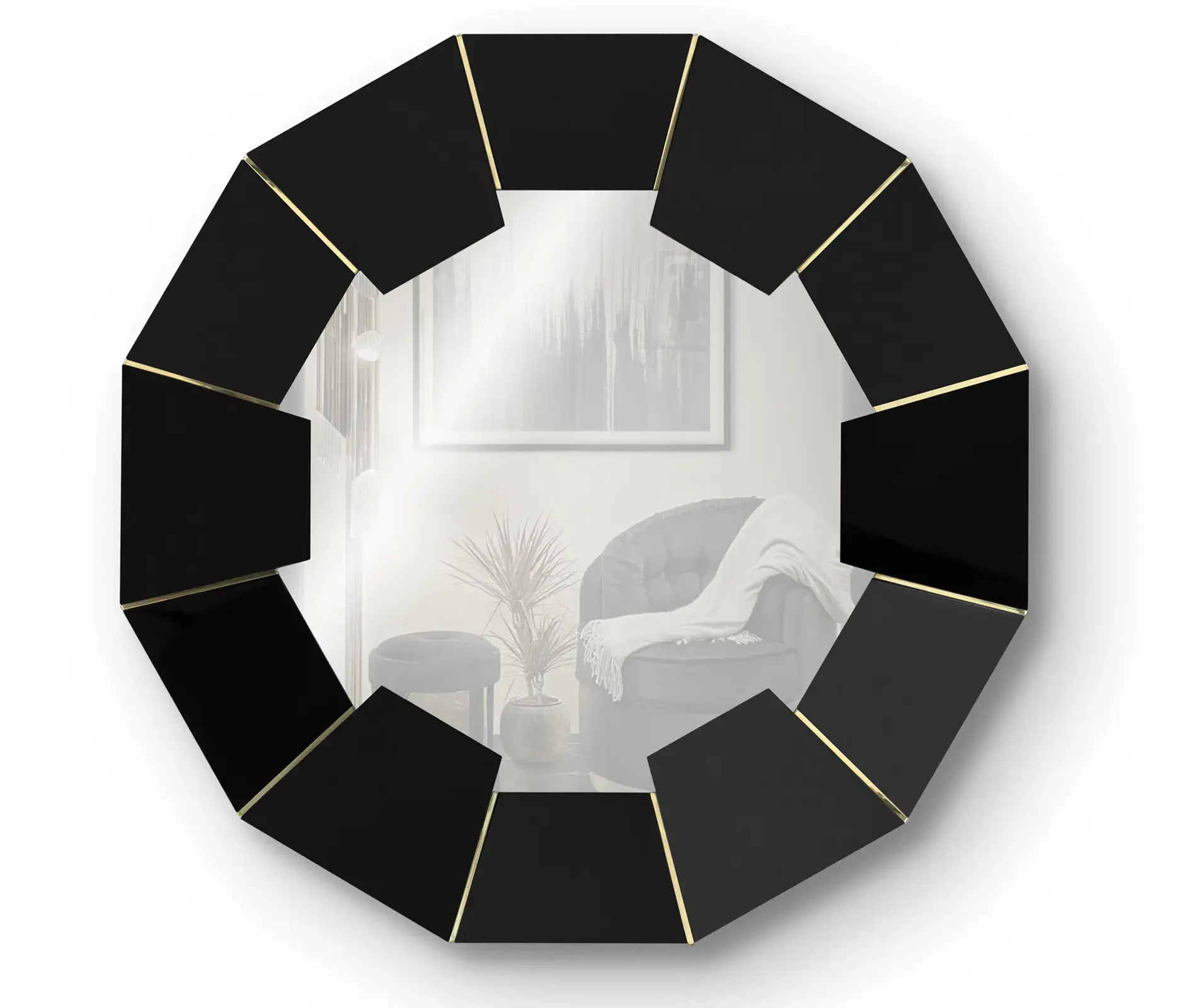 Espelho preto Radiance