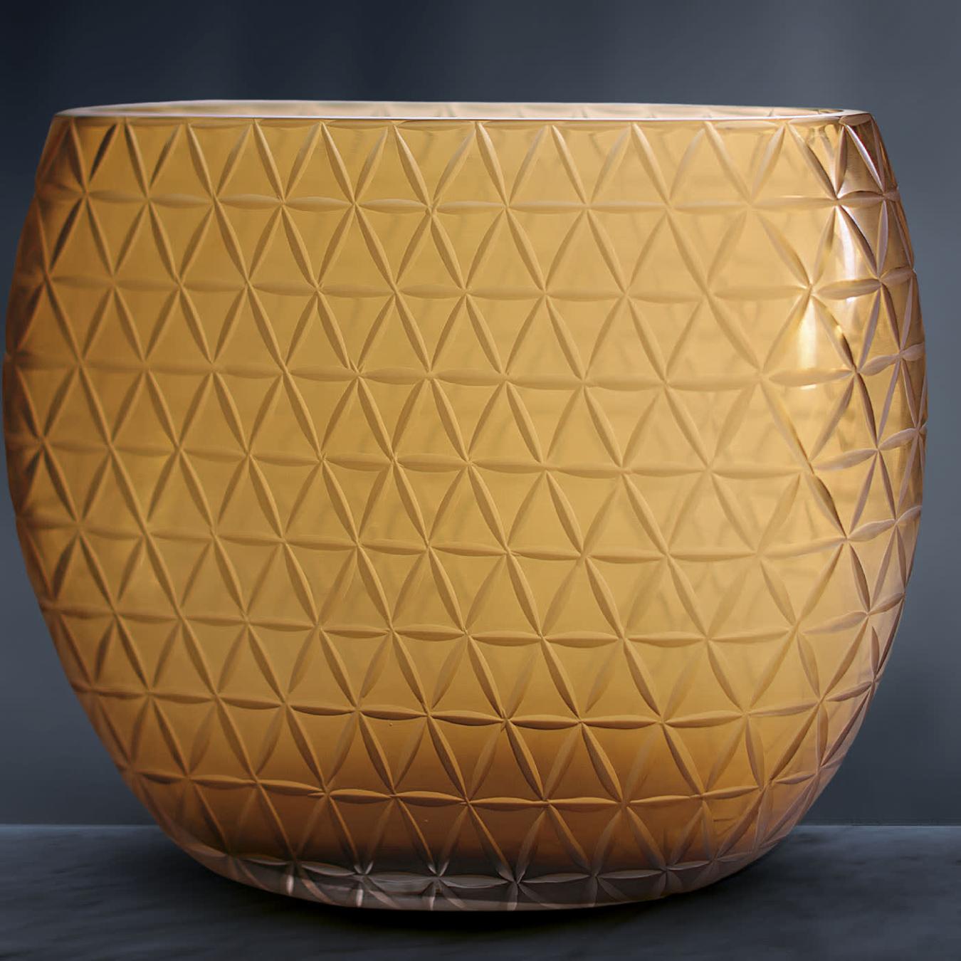 Vaso Italiano em Vidro de Murano