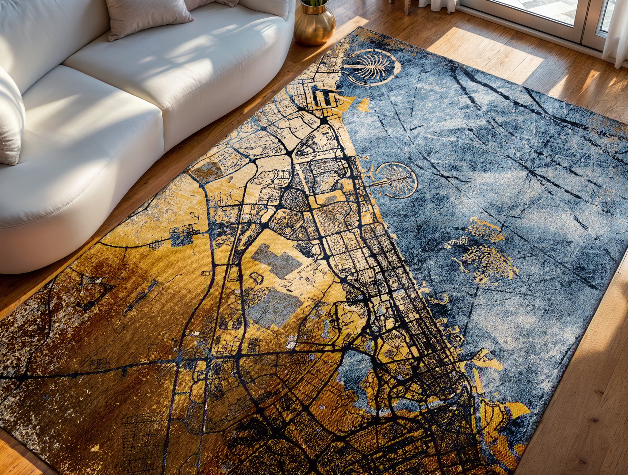 Tapete Gold Sea 9698 | Tamanho: 240 × 340 cm