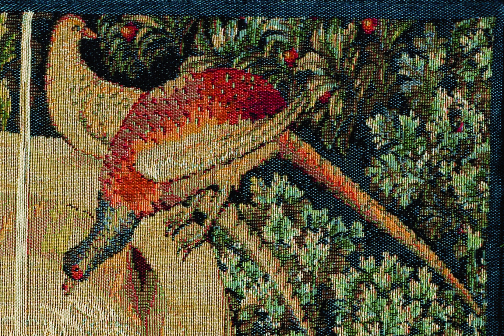 Tapeçaria fonte unicórnio