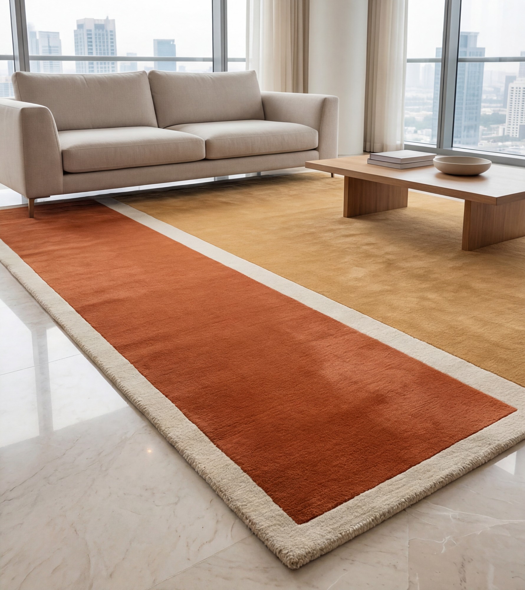 Tapete Copper Column