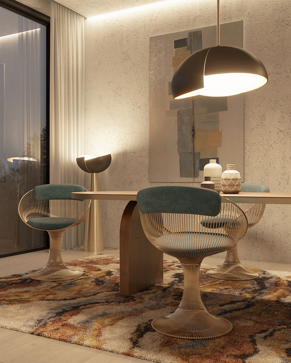 Candeeiro suspenso ilusão - 6