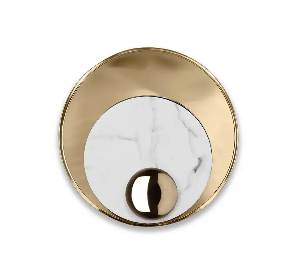 Candeeiro de parede branco Evolution