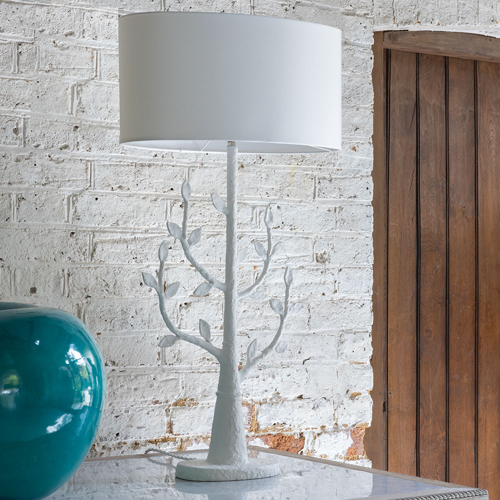 Candeeiro de Mesa Millana com Acabamento Giz