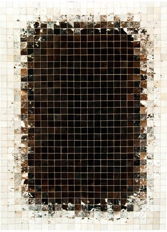 Tapete Pele de Vaca Mosaic col.1 | Tamanho: 160 × 230 cm