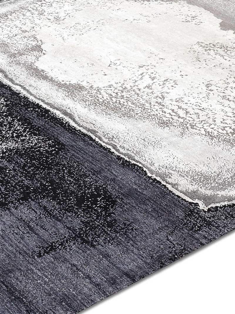 Tapete Luxuoso White Grey | Tamanho: 170 × 240 cm