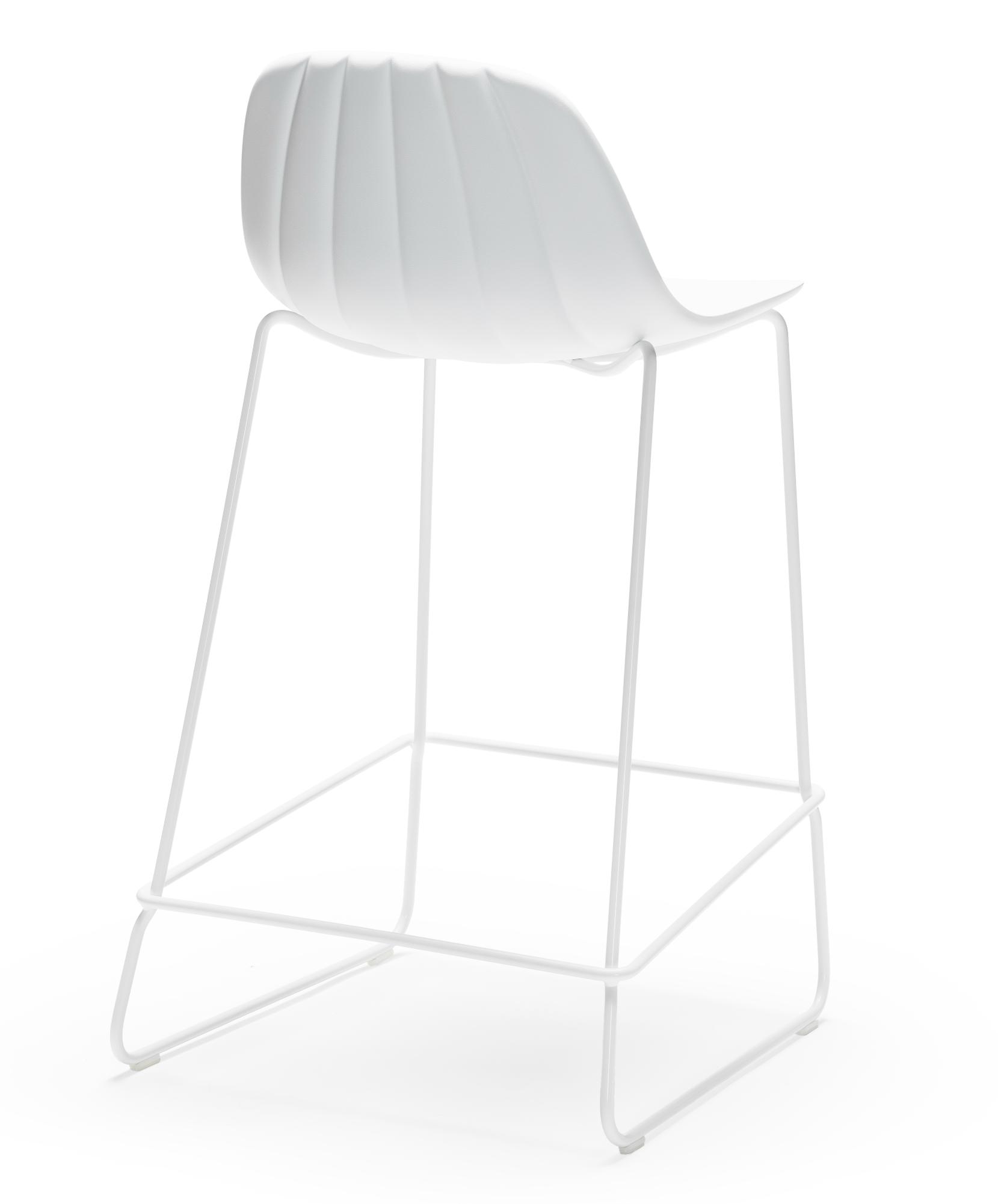 Banco de Bar Babah SL SG-65 Branco