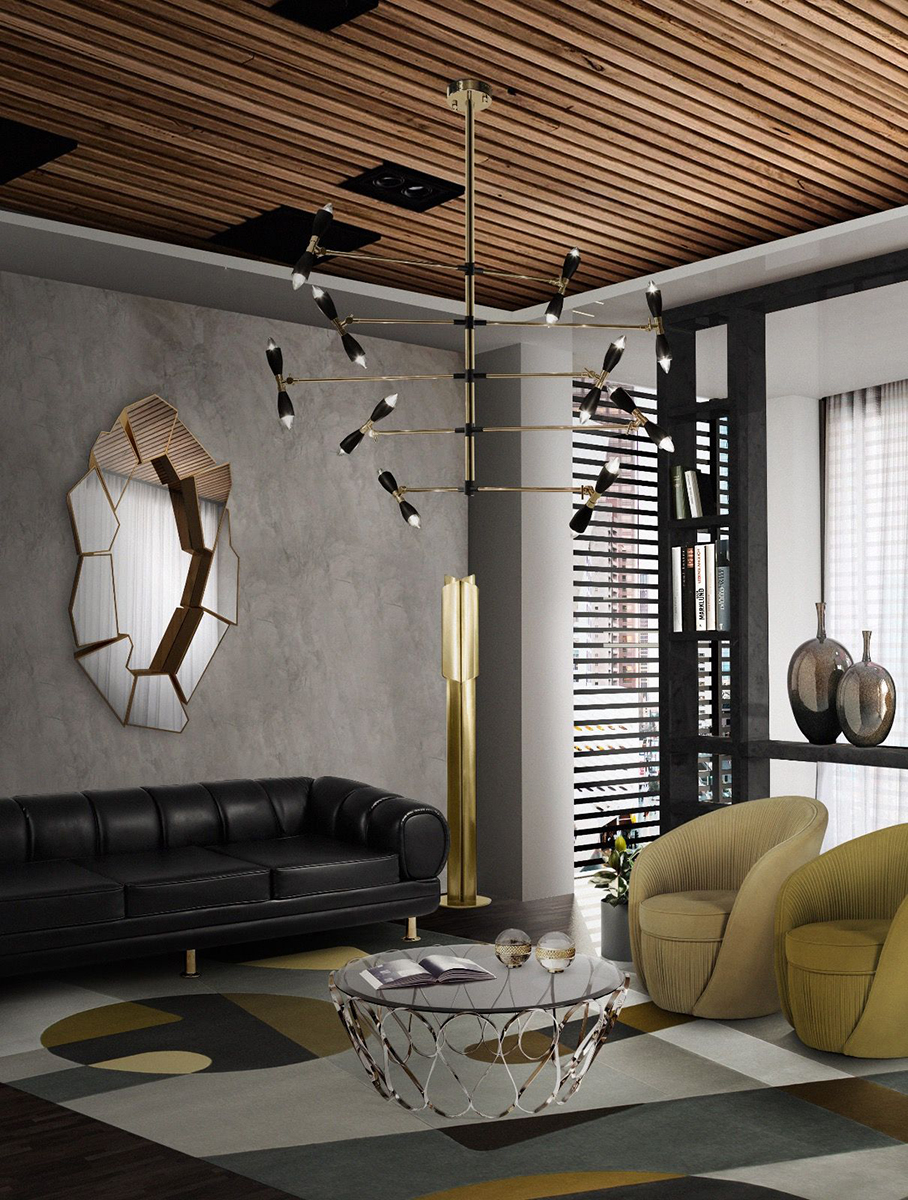 Candeeiro suspenso baloiço