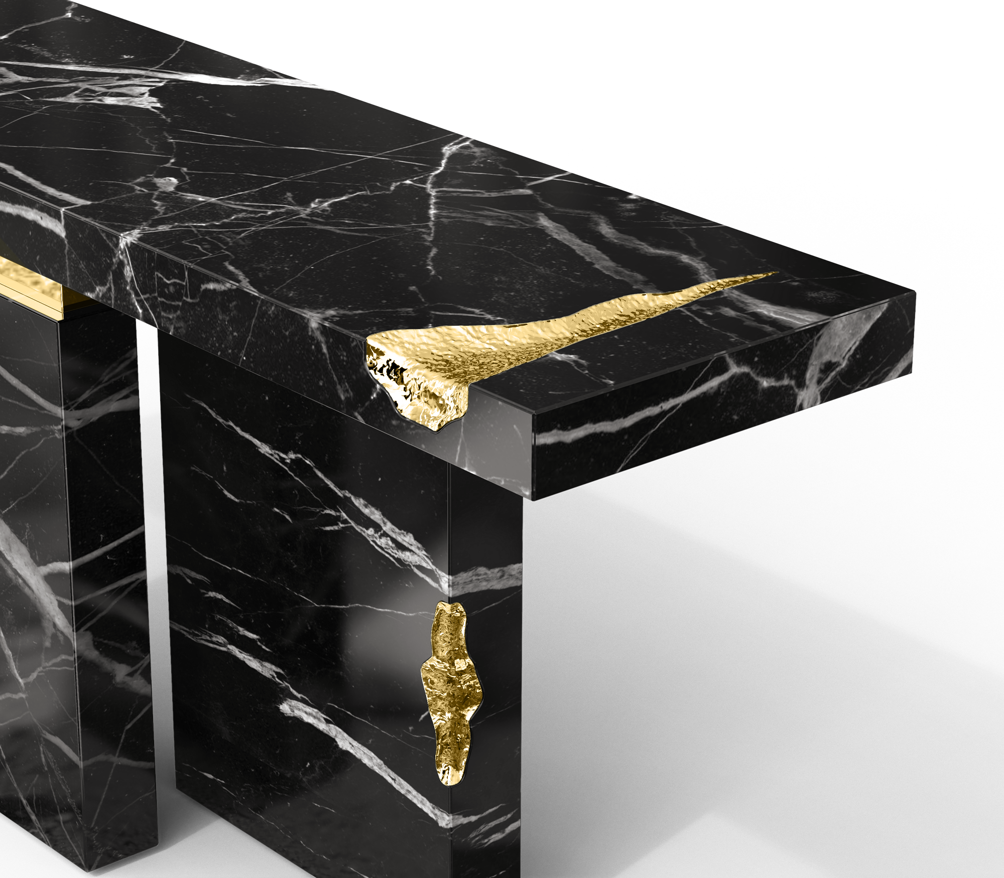 Consola Dominion Nero Marquina