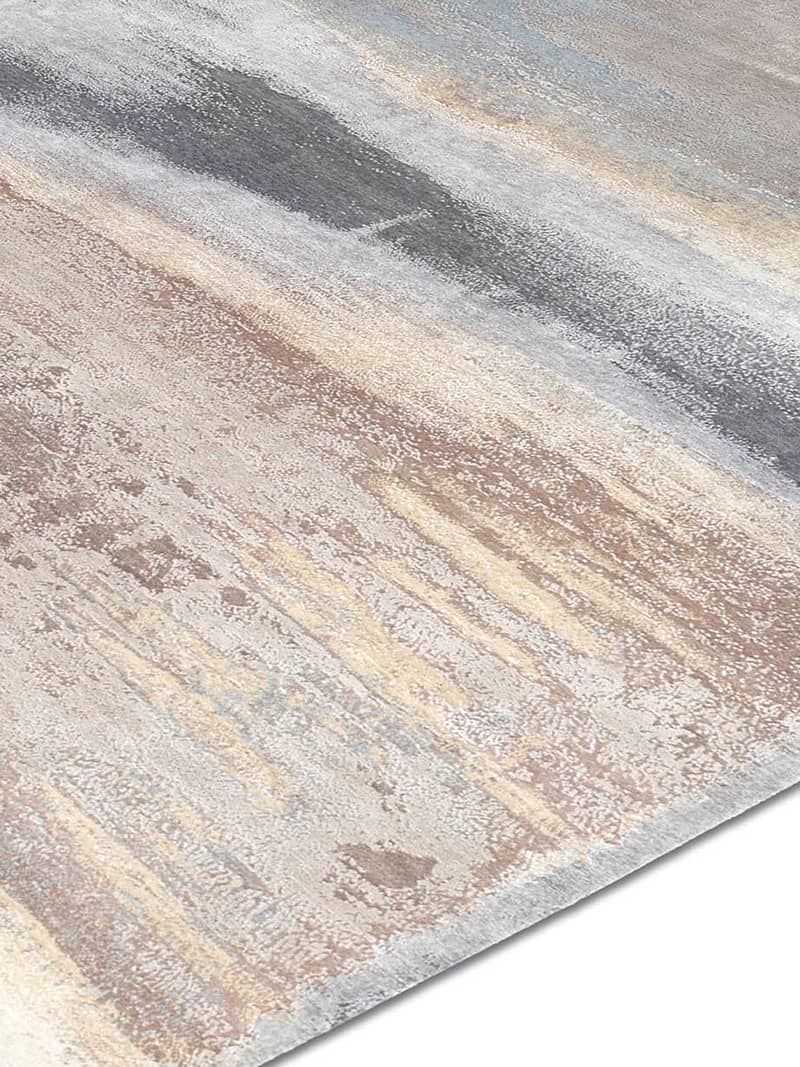 Tapete Bege Mix Feito à Mão Luxury