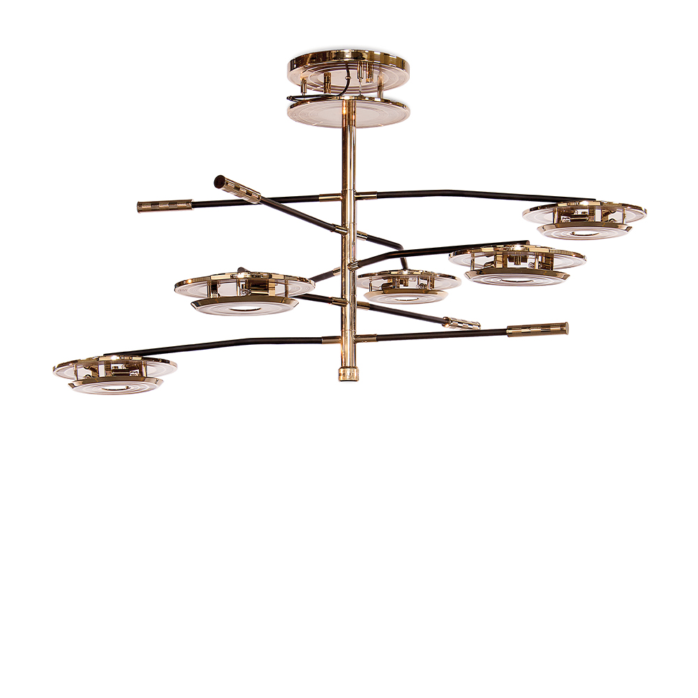 Candeeiro suspenso estrela do rock