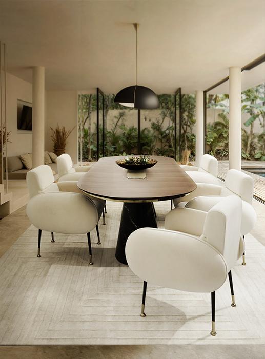 Mesa de Jantar Oval Forge - 5