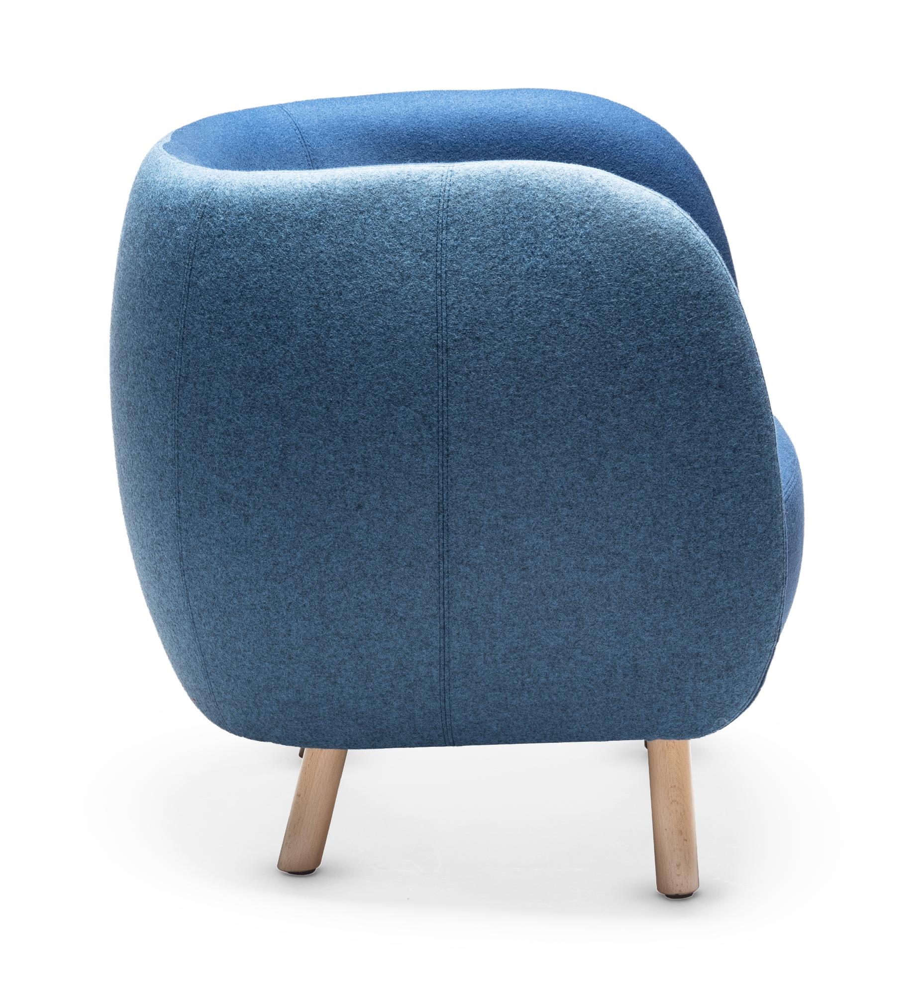 Poltrona Mousse P Azul
