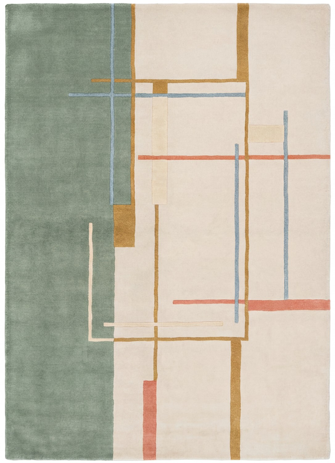 Tapete Linear Atlas Green