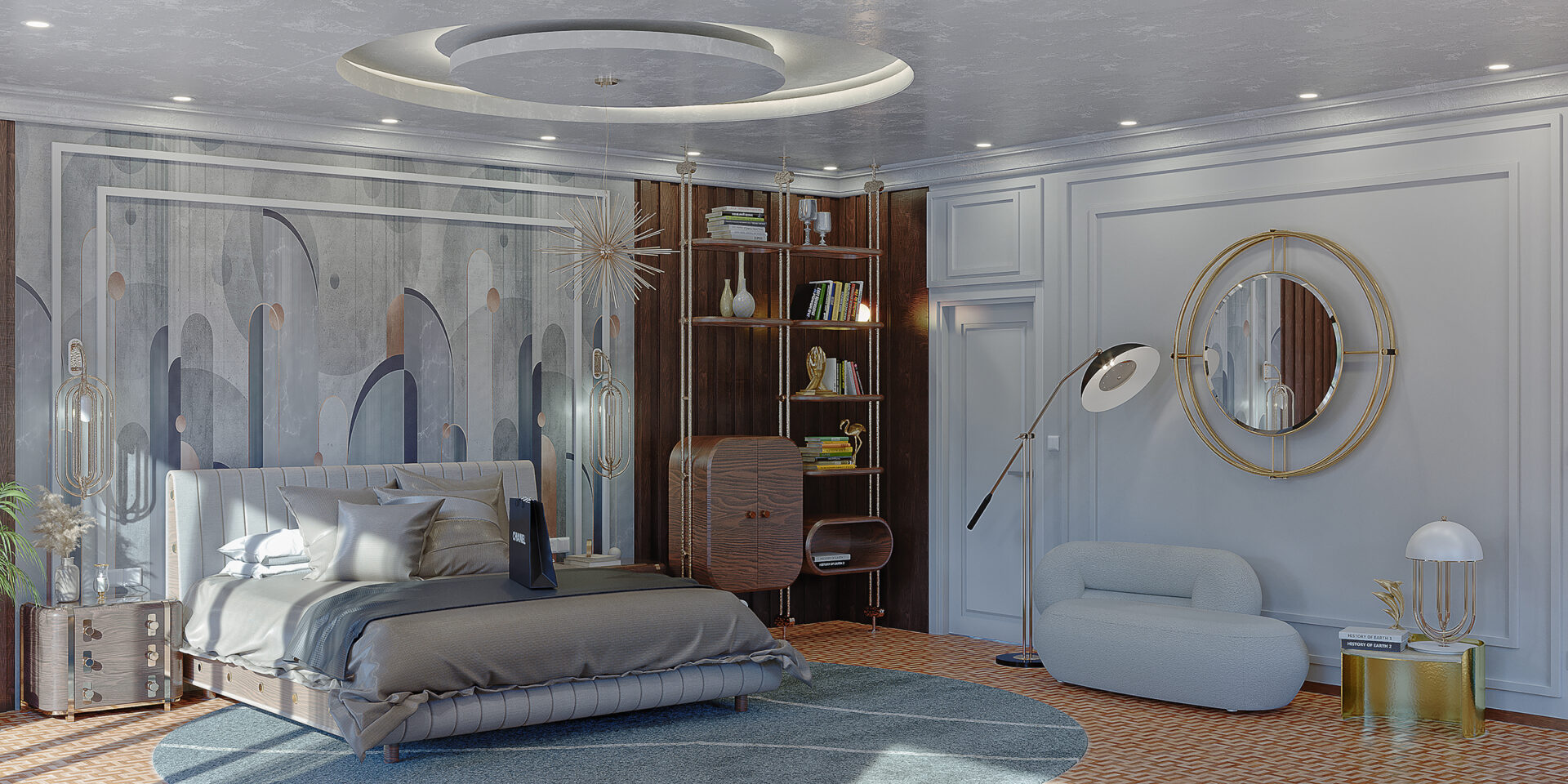 Candeeiro de pé Voyager - 13