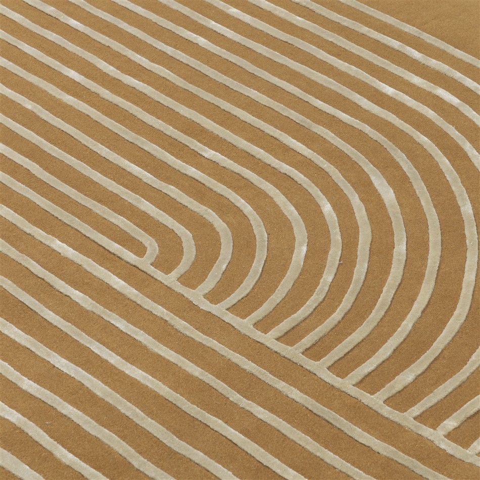Tapete Stripes Dourado
