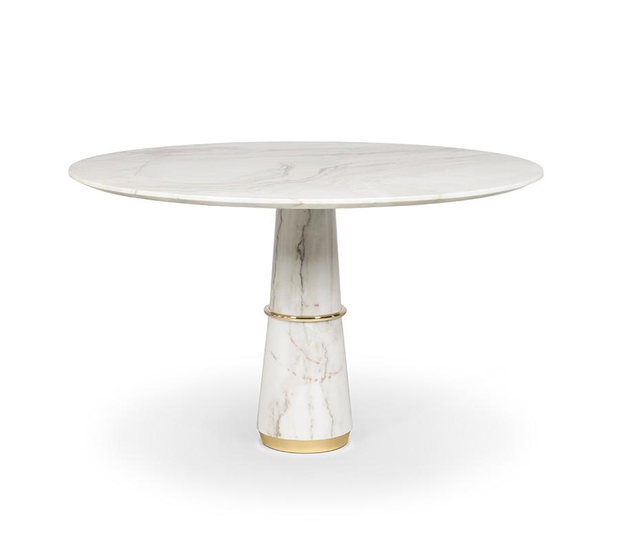 Mesa de Jantar em Mármore