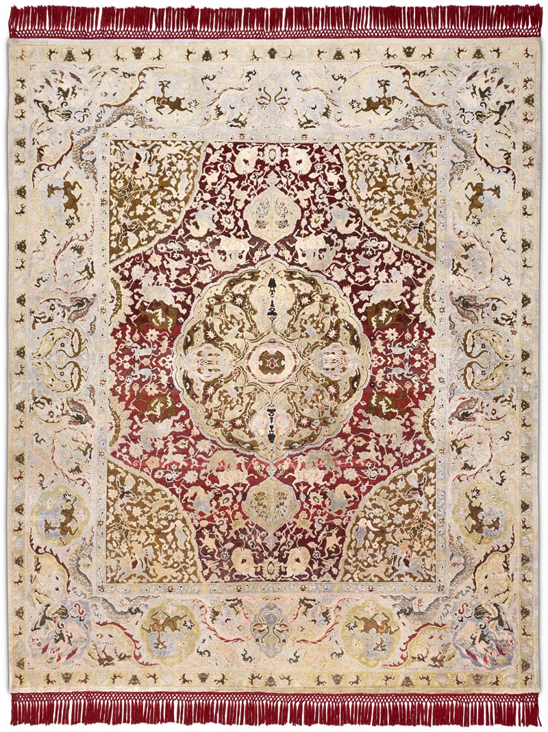 Tapete Gold Luxury Feito à Mão