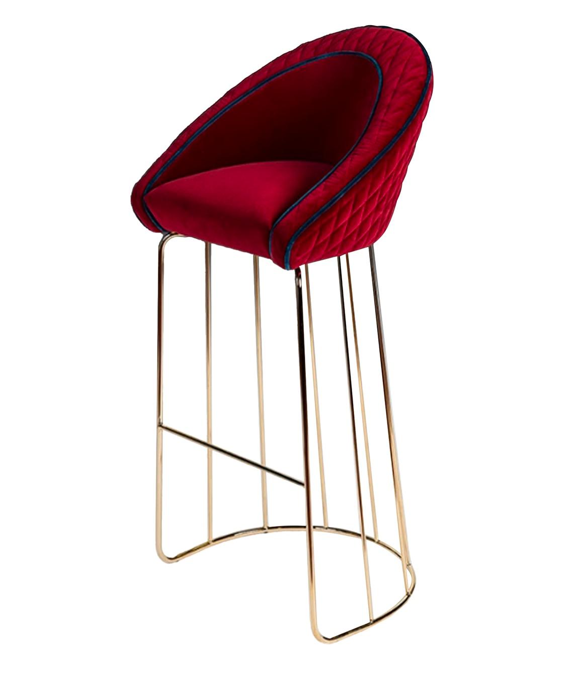 Banco de Bar Bay Bordô