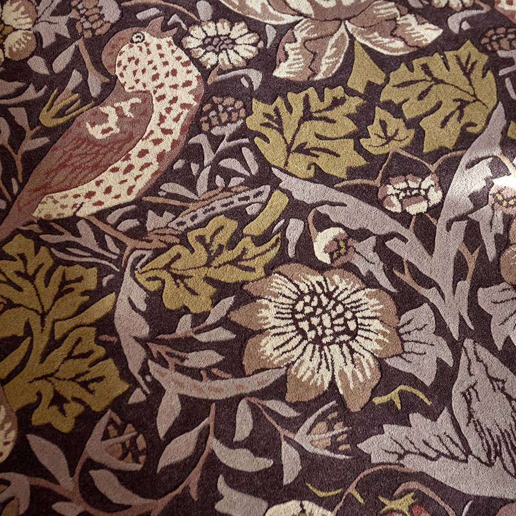 Tapete Strawberry Thief Grape